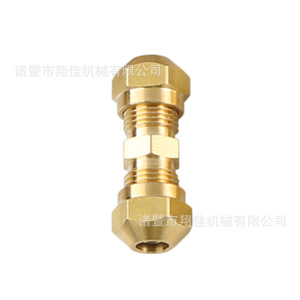 Xiangjia Machinery Brass Straight Through Fitting For Air Brake Pneumatic System Truck Industry 3161438125834 - Product Image 5