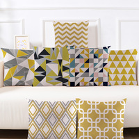 Housse de coussin décorative en lin, style INS, confortable et très tendance
