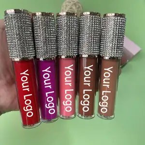 102 Color Lip Stick Custom Logo Private Label Cruelty Free Vegan Optional Tubes Long Lasting Waterproof Liquid Matte Lipstick