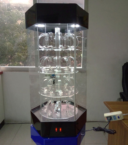 Espositore per orologio acrilico all'ingrosso con Base rotante acrilico espositore per orologio a 4 strati in acrilico - Product Image 6