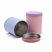 Boîte métallique hermétique cylindrique pour œufs, biscuits, friandises, thé – Emballage personnalisé avec logo, taille sur mesure