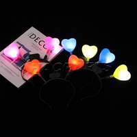 Bandeau de fête avec oreilles de lapin lumineuses, vente en gros d'usine, pour célébrations de printemps, de remise de diplômes, de Noël et de Pâques
