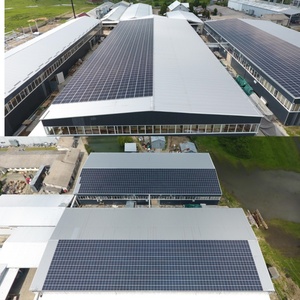 แผงโซลาร์เซลล์แบบสองหน้า Jinko 500W 540W 545W 535W 550W Bifacial Perc Mono Bipv กระจกสองชั้น จากคลังสินค้ารอตเตอร์ดัม ยุโรป - Product Image 3