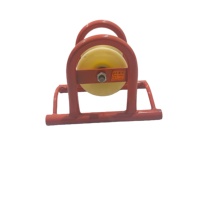 Ensemble de poulies en acier allié et nylon Ruipeng pour la construction de lignes électriques, poulie à trois roues pour le tirage de câbles, AC 110V