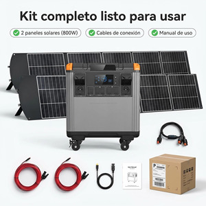 5000W 5300Wh Portable Power Station 230V EU Campingplatz No Power Off Grid <b>Solar</b> Charger - Product Image 4