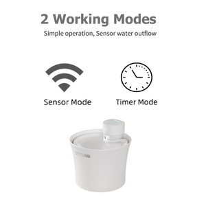 2025 स्वचालित सिरेमिक पालतू पानी डिस्पेंसर आधुनिक शैली पालतू जानवरों के लिए पालतू पानी का फव्वारा चीन कारखाने से सीधे कारखाने से - Product Image 4