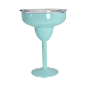 Verres à vin modernes à double paroi en acier inoxydable de 8oz avec couvercle isolé pour les cocktails - Product Image 3
