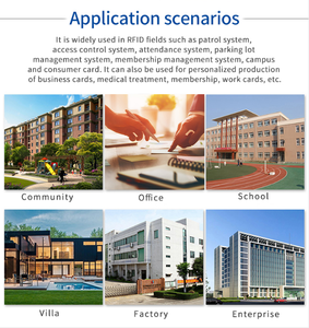 Gần Trắng Carte Máy In Phun Lòng Trung Thành Thành Viên Trống Thông Minh ID PVC Đã Ghé Thăm Tùy Chỉnh In Rfid Kiểm Soát Truy Cập Blanche Thẻ - Product Image 6