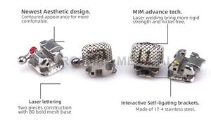 Çok amaçlı Oral hijyen ISO diş ortodonti pasif tarzı Metal kendini Ligating braketi diş parantez parantez ortodonti - Product Image 2