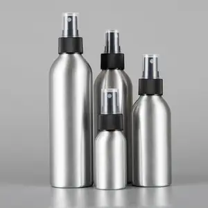 アルミ香水スプレーボトル40ml 50ml 100ml 120ml 150ml 250ml 500mlミストスプレー付き