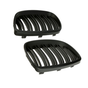 Parrillas Delanteras para BMW E92 E93 2006-2009, Color Negro Mate, Plástico ABS, Compatibles con el Parachoques, Par - Product Image 1
