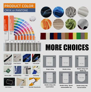 Sac Cabas en Toile Écologique pour Femme, Grande Capacité, à Chaîne, Porté Épaule, pour Maman et Shopping, Logo Personnalisable, Réutilisable, en Coton - Product Image 6