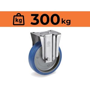 Rueda SIGMA ELASTIC 73 con soporte fijo M, capacidad de carga máxima 300 kg - Product Image 1