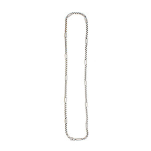 Fashion 5mm Stainless Steel Square Pearl <strong>Guarantee</strong> Link <strong>Chain</strong> 18K Gold Unisex Trendy Geometric Style Vacuum Plating Anniversary - Product Image 6