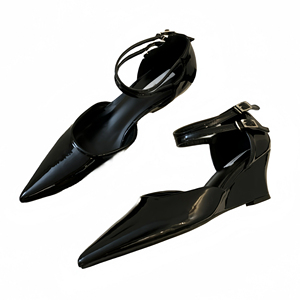 Soldes Exceptionnelles 2024 Nouveaux Escarpins Femme à Talon Compensé Pointu Style Chinois et Fleur Française pour Soirée - Product Image 6