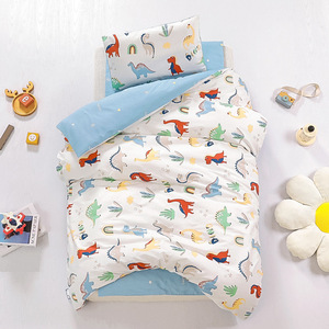 Super Soft Carton Dinosaur Baby Bed Juegos de edredón - Product Image 5