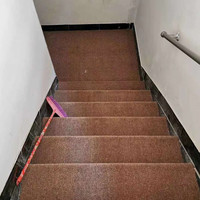Tapis mural commercial en rouleau à prix d'usine, en polypropylène, à poils longs bouclés, avec support antidérapant, adapté aux animaux domestiques, pour voiture et bureau