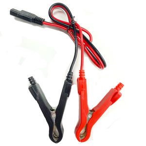 12V SAE שחרור מהיר מתאם כדי אליגטור קליפים/DC פלט כבל עם קליפ מחברים הארכת טעינת כבל - Product Image 2