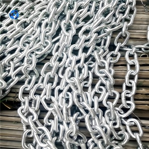 Cadenas de Elevación Galvanizadas de Alta Calidad G80 G70 G43 G30 con Certificación CE e <span class=keywords><strong>ICO</strong></span> - Product Image 1