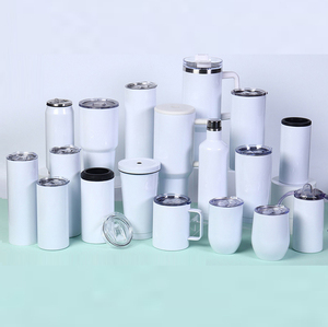 Sublimation Blank Stainless Steel Tumblers 20 oz Straight <b>Small</b> Big Multi Sizes Shapes Vacuum Insulated Cups Bulk Wholesale - Product Image 1