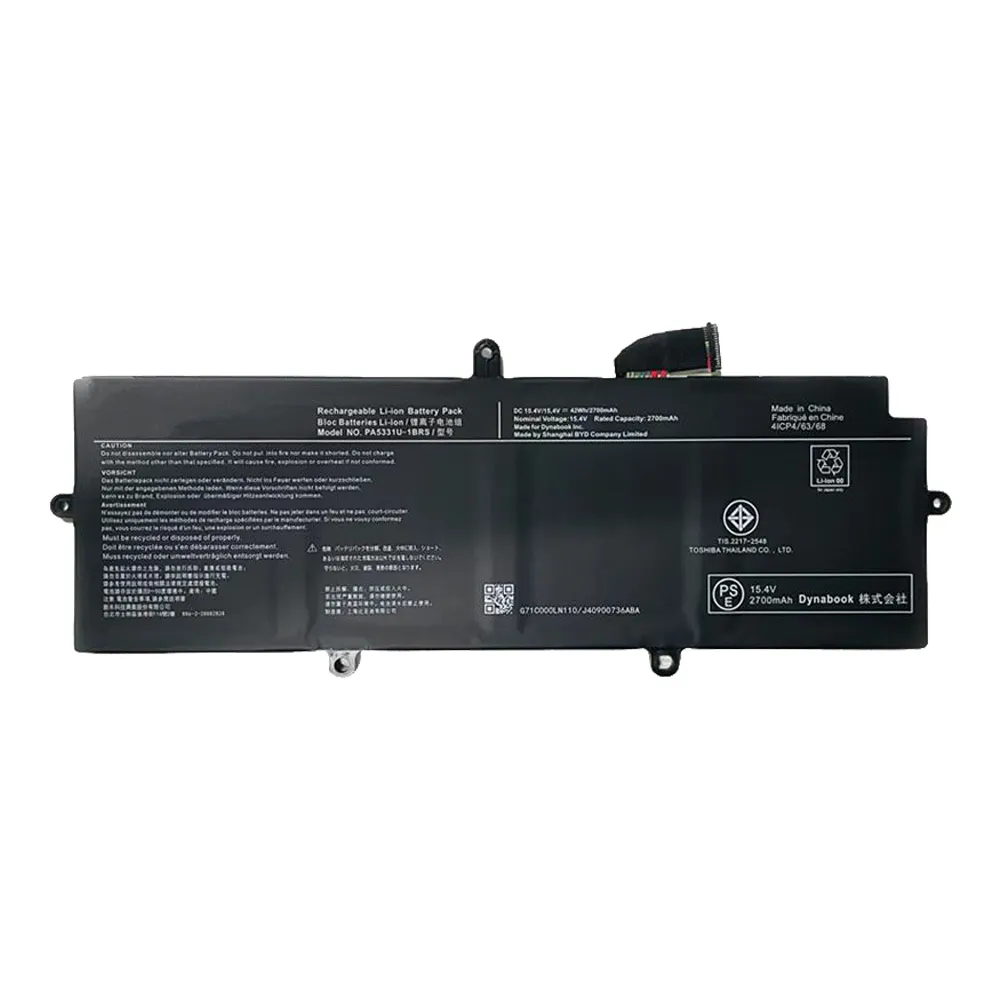 Nouvelle batterie d'ordinateur portable PA5331U pour Toshiba Portege A30 _ E A30 _ E _ 10N A30 _ E _ 120 PA5331U _ 1BRS bateria