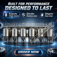 Équipement de Fermentation de Bière Artisanale Personnalisable 2000L, Cuve de Fermentation Conique en Acier Inoxydable avec Moteur