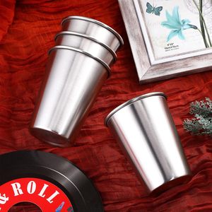 Customization <b>500ml</b> Stainless Steel Outdoor Water Cup Single Layer Convenient Cup - Product Image 5