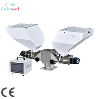 Gainwal Doseurs volumétriques automatiques pour petits granulés Prix d'usine Doseurs volumétriques industriels en plastique double couleur pour granulés