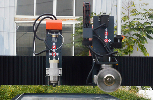 2022 en ucuz özel lavabo lavabo kesme oyma makinesi SH-1325 taş cnc router mermer kesme makinesi - Product Image 4