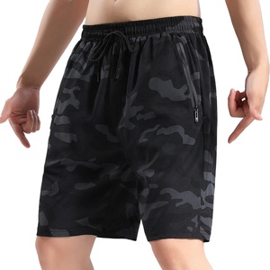 Shorts les plus vendus pour homme avec short de football en nylon avec cordon de serrage coloré, short de motard - Product Image 1
