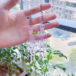 Skeleton <b>Keychain</b> Multi-joint Skeleton <b>Personality</b> Gothic Accessories Halloween Ghost Head Jewelry Korean Fashion 2022 - Product Image 5
