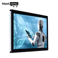MeetNeng Moniteur à écran tactile industriel 12 pouces N5095 Support mural Aio Pc Étanche Ip65 Tout-en-un Ordinateur Système Android