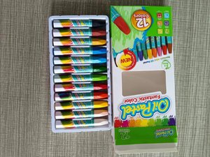 Schüler gehen zurück zur Schule Aquarells tifte Buntstifte Öl pastelle 12 Buntstift-Sets - Product Image 4