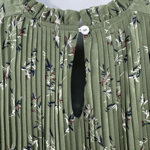 Abito da sera verde scuro per abiti da donna vestito floreale nuovo Design - Product Image 6