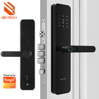 Nouveautés : Serrure de porte intelligente avec clé, serrure à code numérique, serrure de porte électronique intelligente pour la maison