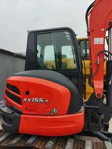 Kubota a utilisé le prix des mini excavatrices japonaises KX155 KX163 kx165 pelleteuse d'occasion japonaise avec epa ce kubota 5 tonnes 6 tonnes à vendre - Product Image 4
