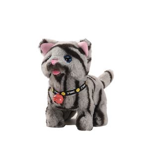 Bu bir simülasyon elektrikli peluş oyuncak köpek havlayabilir, yürüyebilir, kuyruğunu sallayabilir ve başını sallayabilir. Bu sevimli bir elektronik evcil hayvan oyuncak - Product Image 5