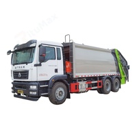 Vente Flash : Camion benne arrière diesel 6x4 robuste pour la collecte des déchets municipaux et les services d'assainissement urbain