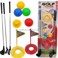 Mini jouet de golf en plein air de haute qualité Jeu de sport pour enfants Jeu de balle Jeux de sport en plastique