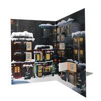 Cartón personalizado 25 días Navidad Adviento Calendario Juego