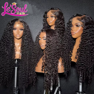 Perruque bouclée indienne naturelle de Birmanie, perruque frontale en dentelle HD complète de 30 pouces, vente en gros, perruque sans colle en cheveux humains vierges bruts péruviens 12A - Product Image 1