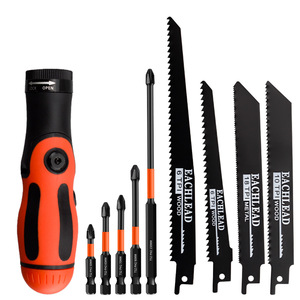 Guest Quality Reciprocating Saw Blade <b>Screwdriver</b> Metal Compact Diy Tool With <b>Flexible</b> Handle Quick Release - Product Image 3