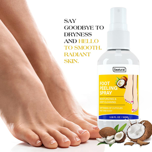 Spray exfoliant instantané pour les <span class=keywords><strong>pieds</strong></span> Spray exfoliant pour les <span class=keywords><strong>pieds</strong></span> à la noix de coco qui élimine les peaux mortes, exfoliant et callosités sur les <span class=keywords><strong>pieds</strong></span> - Product Image 5