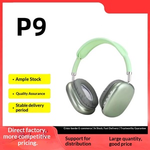 Cuffie Wireless Over-Ear P9 P9PM con Cancellazione Attiva del Rumore (ANC), Controllo a Pulsante, Supporto per Dropshipping - Product Image 2