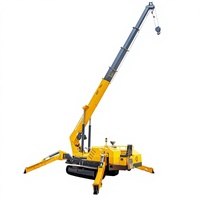 Grue araignée multifonctionnelle à rotation complète, équipement de levage mobile