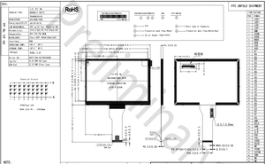 Module LCD TFT A-Si TMK 7 pouces 800x480 avec rétroéclairage LED RGB, interface 50 broches, luminosité 540 nits, température de fonctionnement -30~85°C, pour applications industrielles - Product Image 6