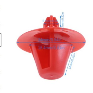 7701047651 Clip de Retención Interno para la Cubierta del Espejo del Renault Megane Mk3 Laguna, para Reemplazo o Reparación - Product Image 2