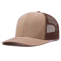 Gorra de camionero bordada personalizada de fábrica, ajustable, con parte trasera de malla lisa, gorra Golas Rebound para pesca y ciclismo