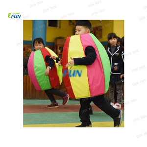 Jeu interactif de course à ballons en tissu nylon pour enfants, idéal pour la maternelle et les jeux sensoriels intérieurs/extérieurs, jouet pingouin - Product Image 2