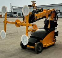 Robot intelligent de manutention de verre avec ventouse télécommandée pour l'installation de murs rideaux